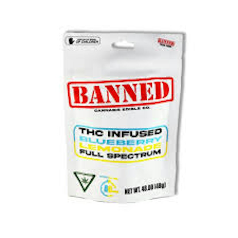 BANNED | 200MG CLUSTERS 4PK | BLUEBERRY LEMONADE