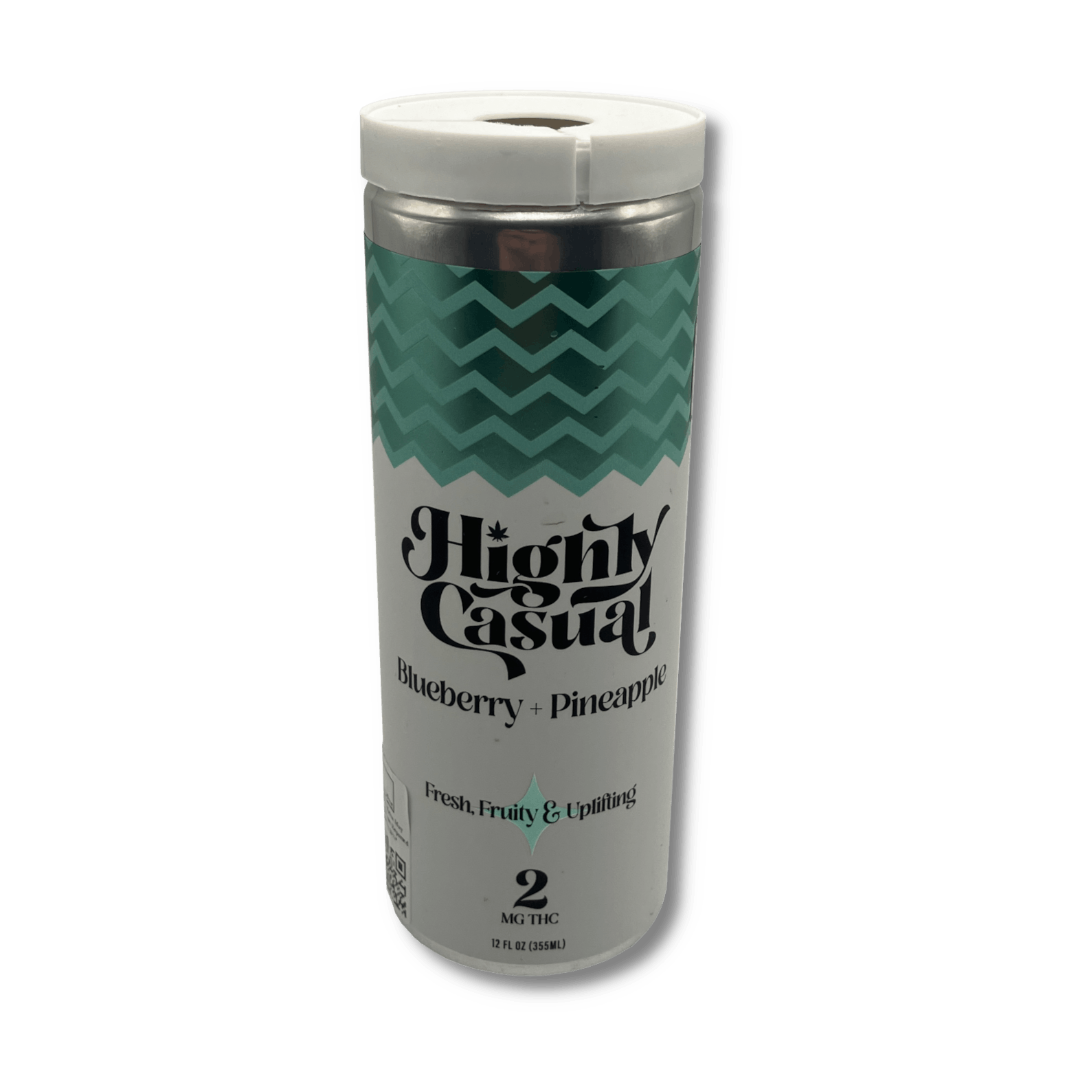 Product: Highly Casual | Cannabis Seltzer - 2mg - Blueberry + Pineapple