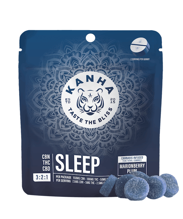 3:2:1 Marionberry Plum (Sleep) CBN:THC:CBD - 100mg THC