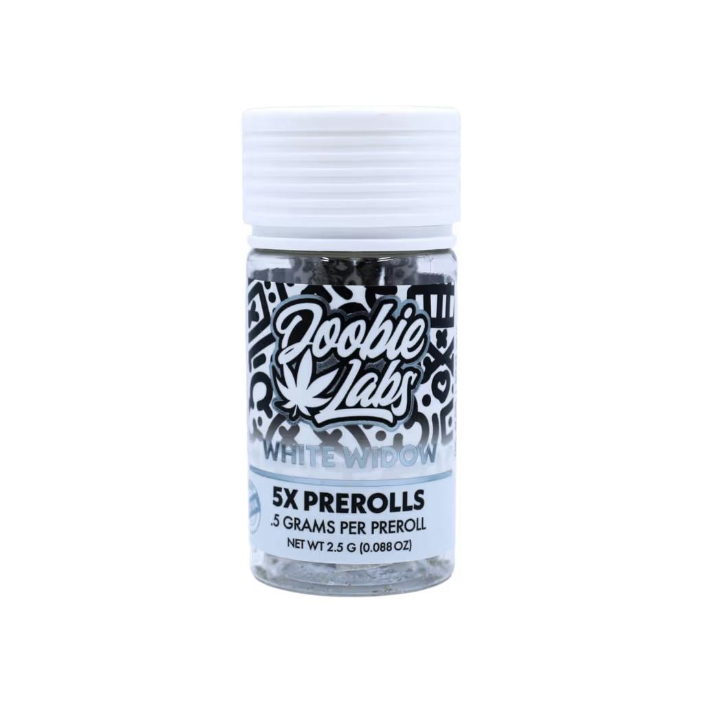 Doobie Labs White Widow 5pk 2.5g Indoor Pre-Rolls
