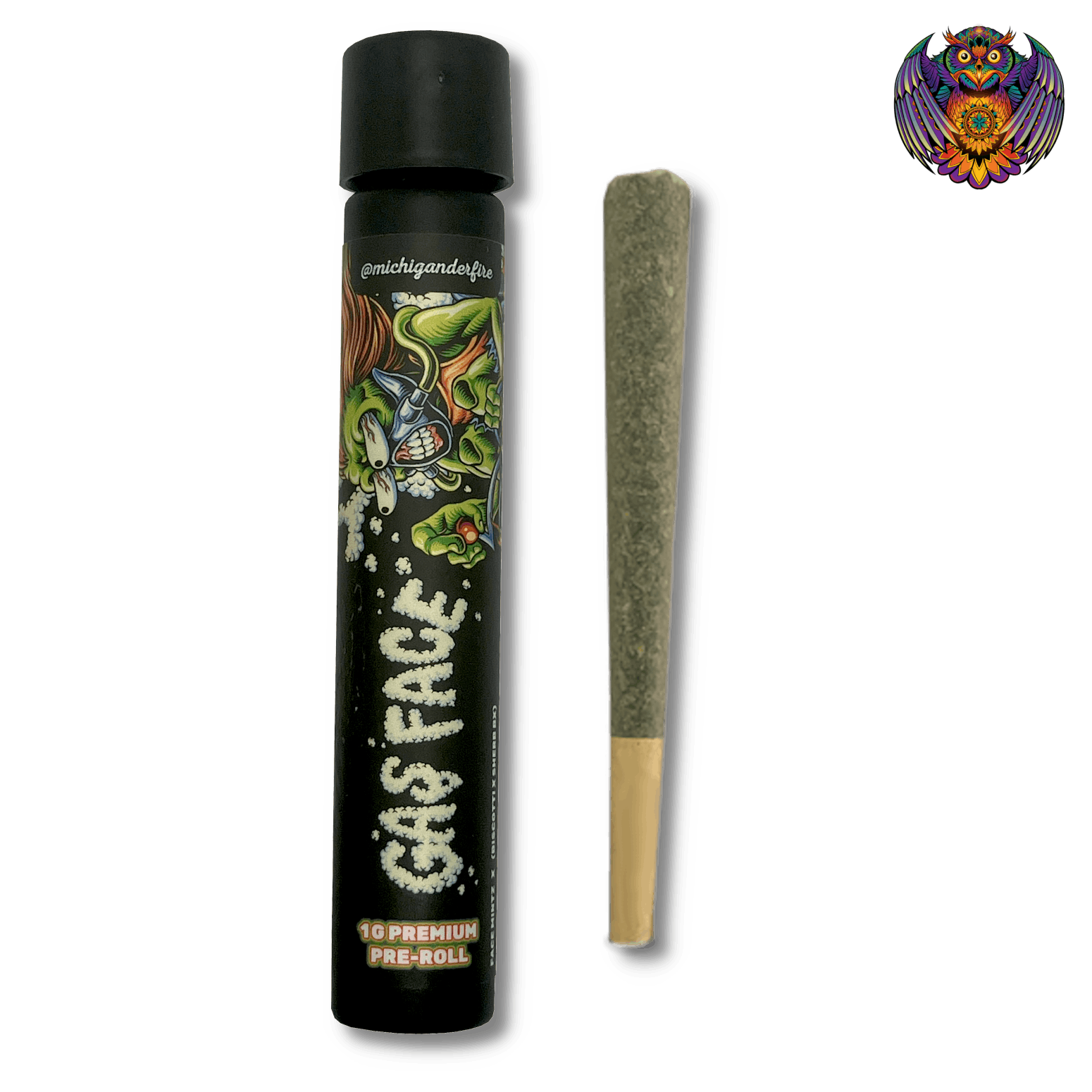 Product: Michigander Fire | Pre-Roll - 1g - Gas Face