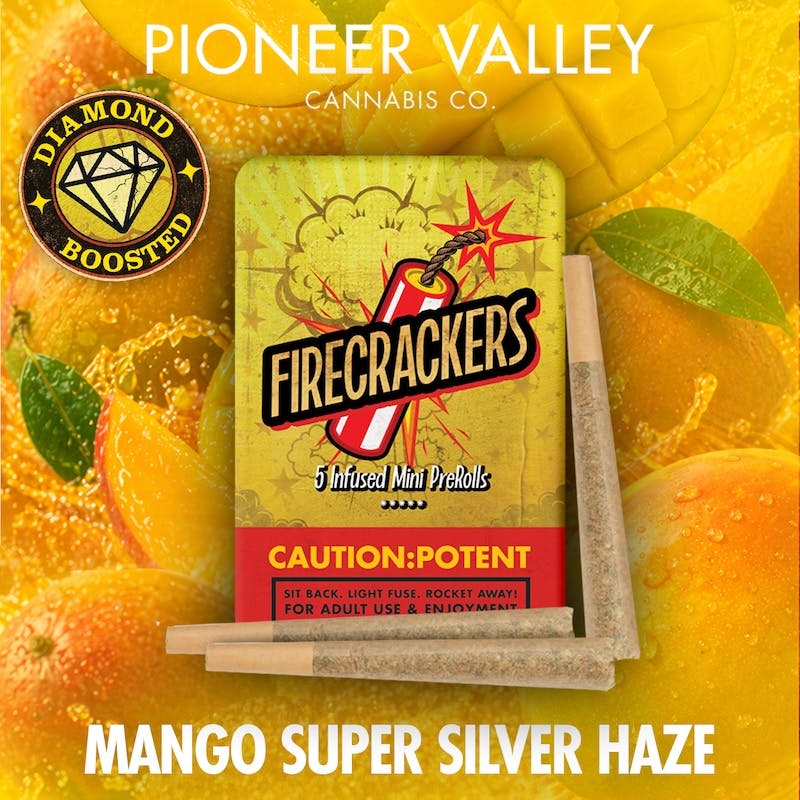 Product Pioneer Valley - Mango SSH Firecrackers Infused Pre-Roll 0.7g 5pk (3.5g)