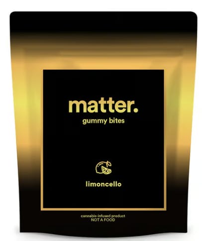 Edibles | Matter | Limoncello | THC 100mg CBG 100mg 1:1 | 10ct | 100mg