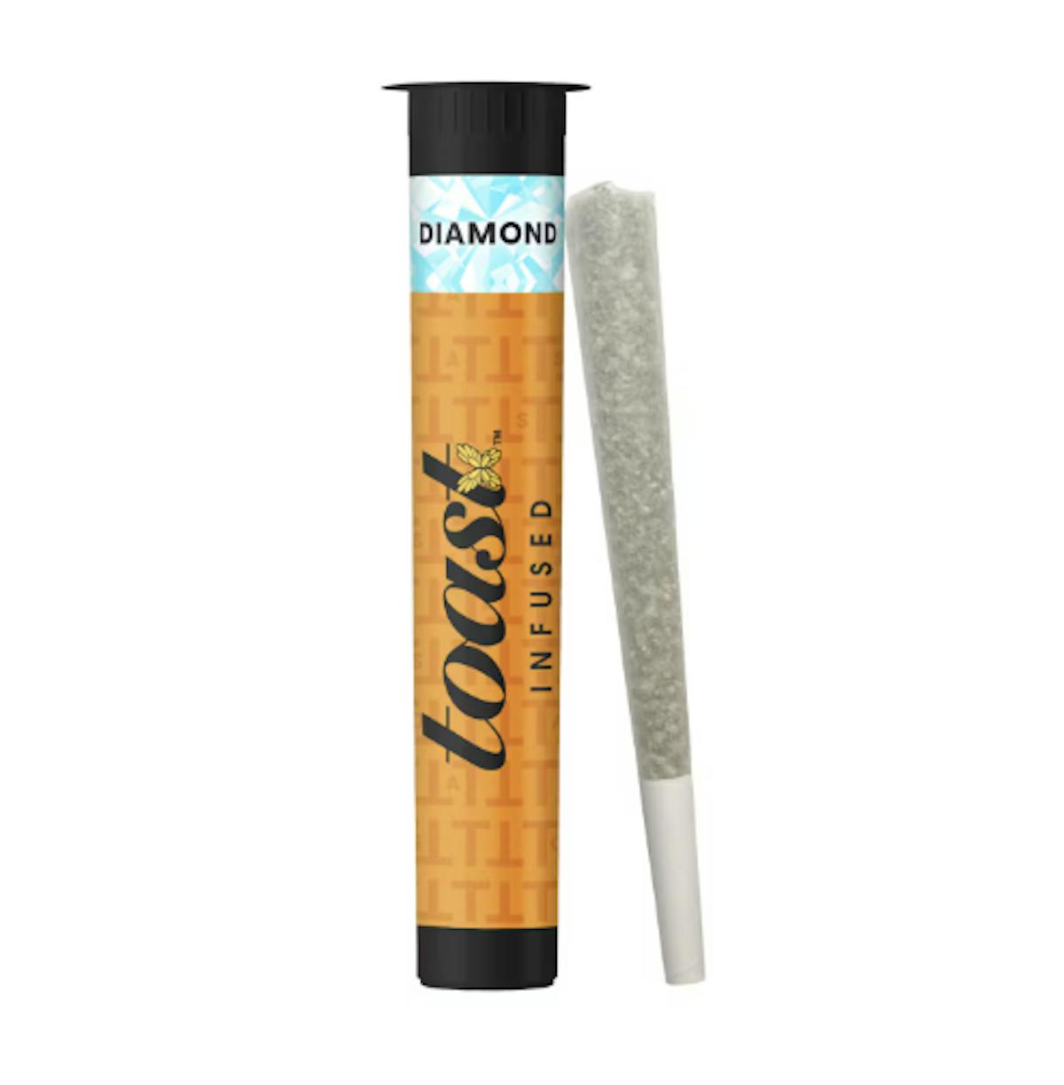 Photo of Toast NF1 Diamond Infused Preroll