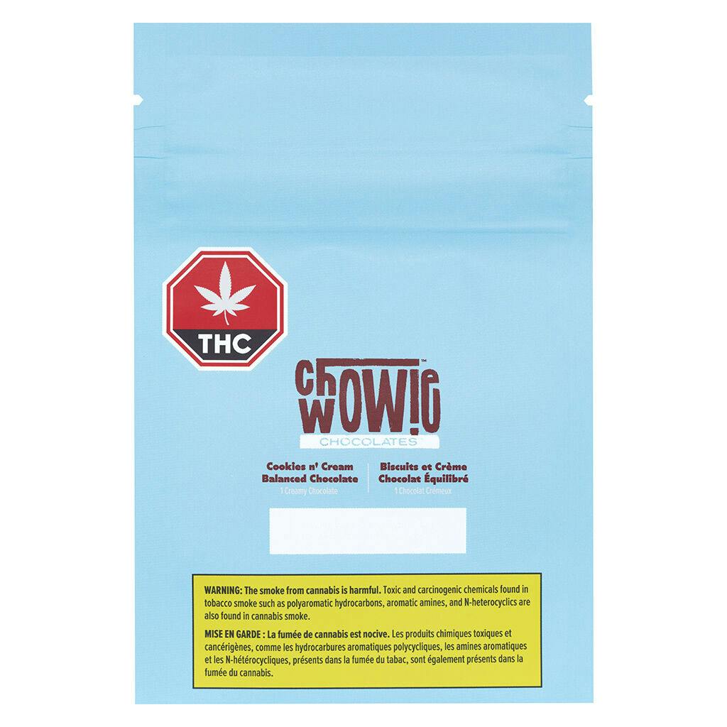 Chowie wowie - cookies n' cream balanced chocolate - 1 pack-0