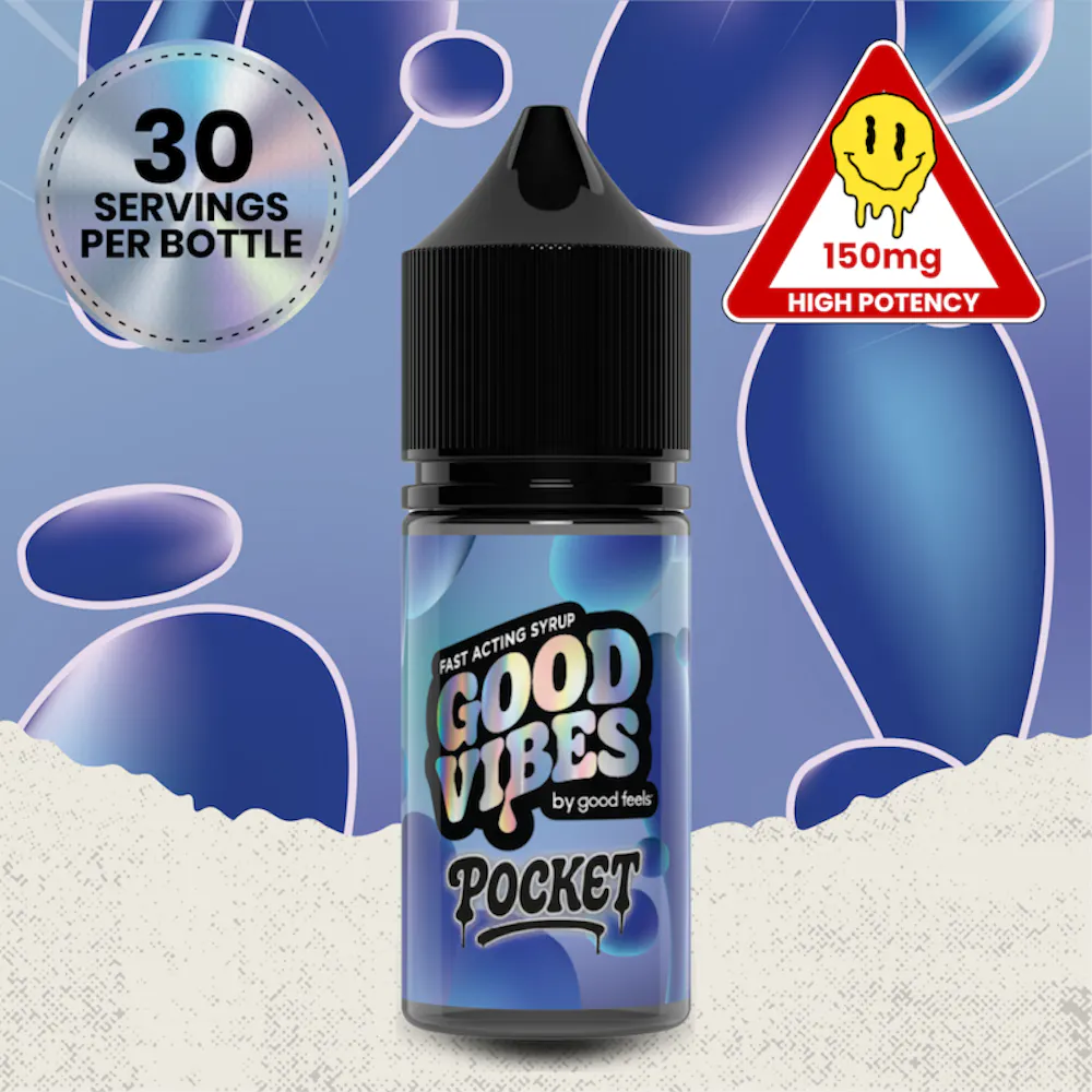 Product Good Vibes - Blue Raspberry Pocket Tincture (150mg)