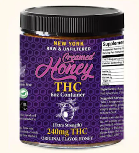BEEZY BEEZ | THC INFUSED HONEY | EXTRA STRENGTH ORIGINAL | 240MG-active