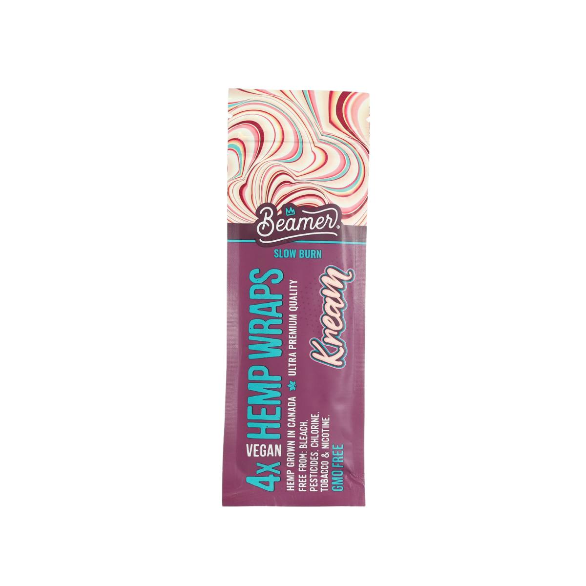 Beamer - 4pk Vegan Hemp Wrap - Kream