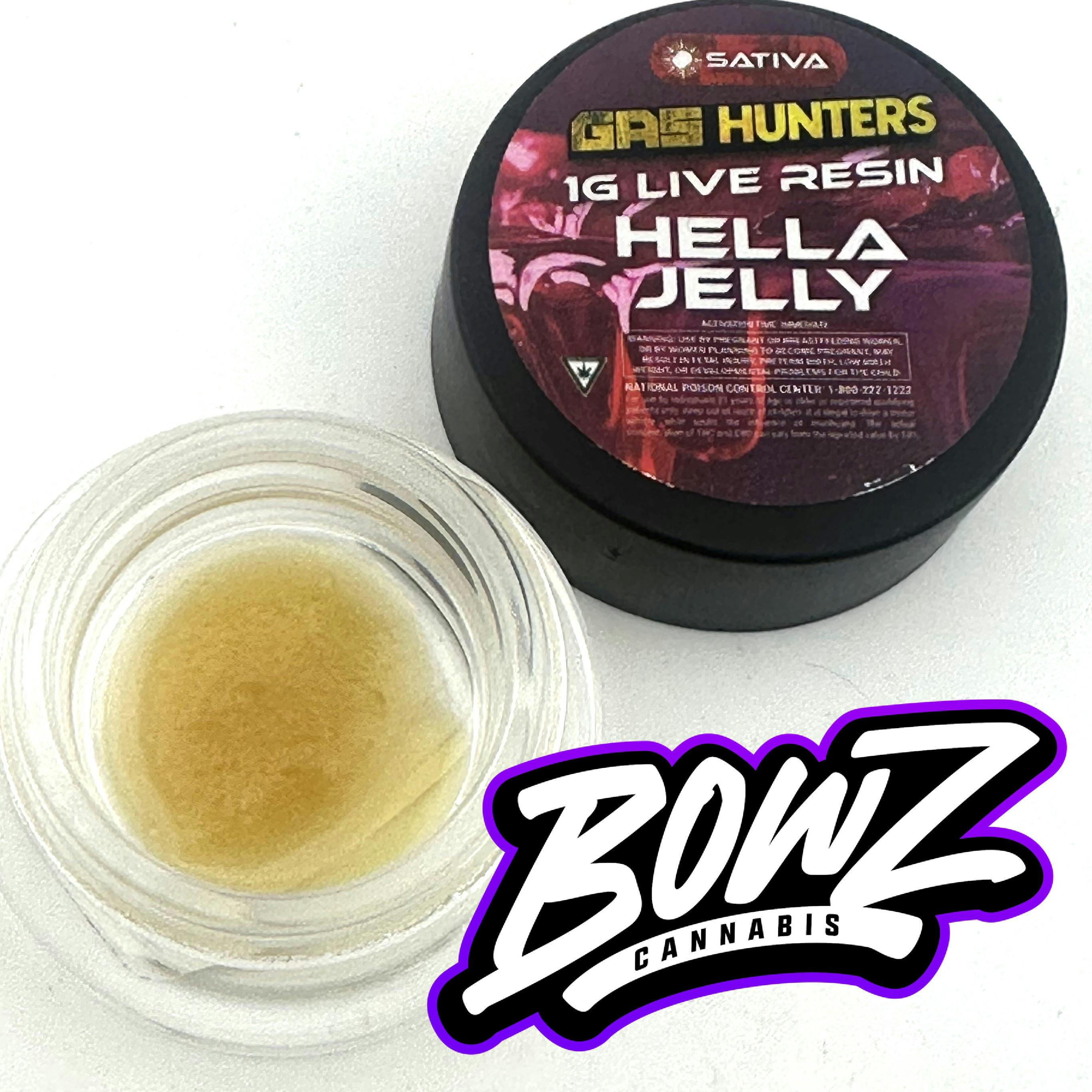 Gas Hunters - Live Resin - (1g) - Sativa - **HELLA JELLY**