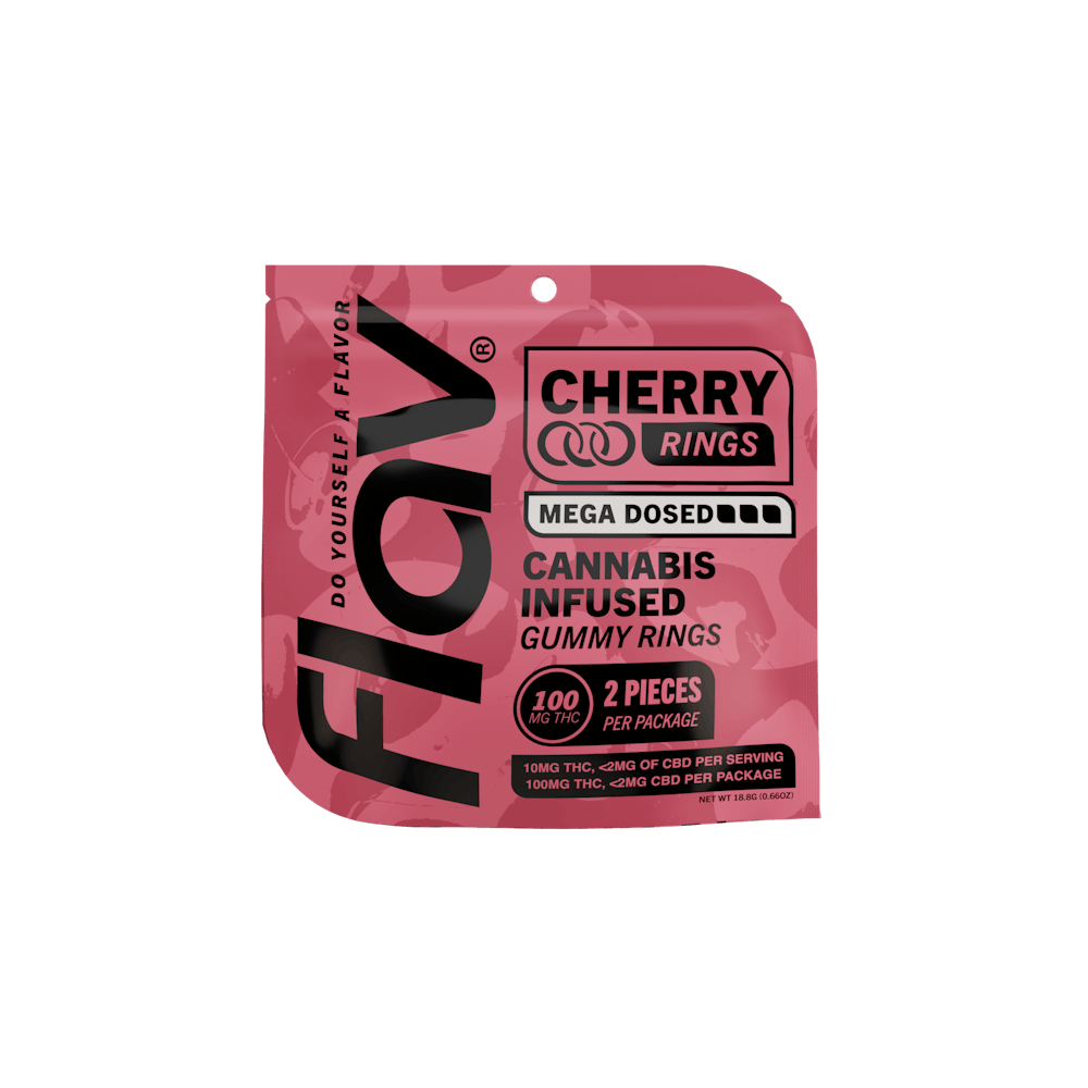 Product Cherry Mega Rings - 100mg
