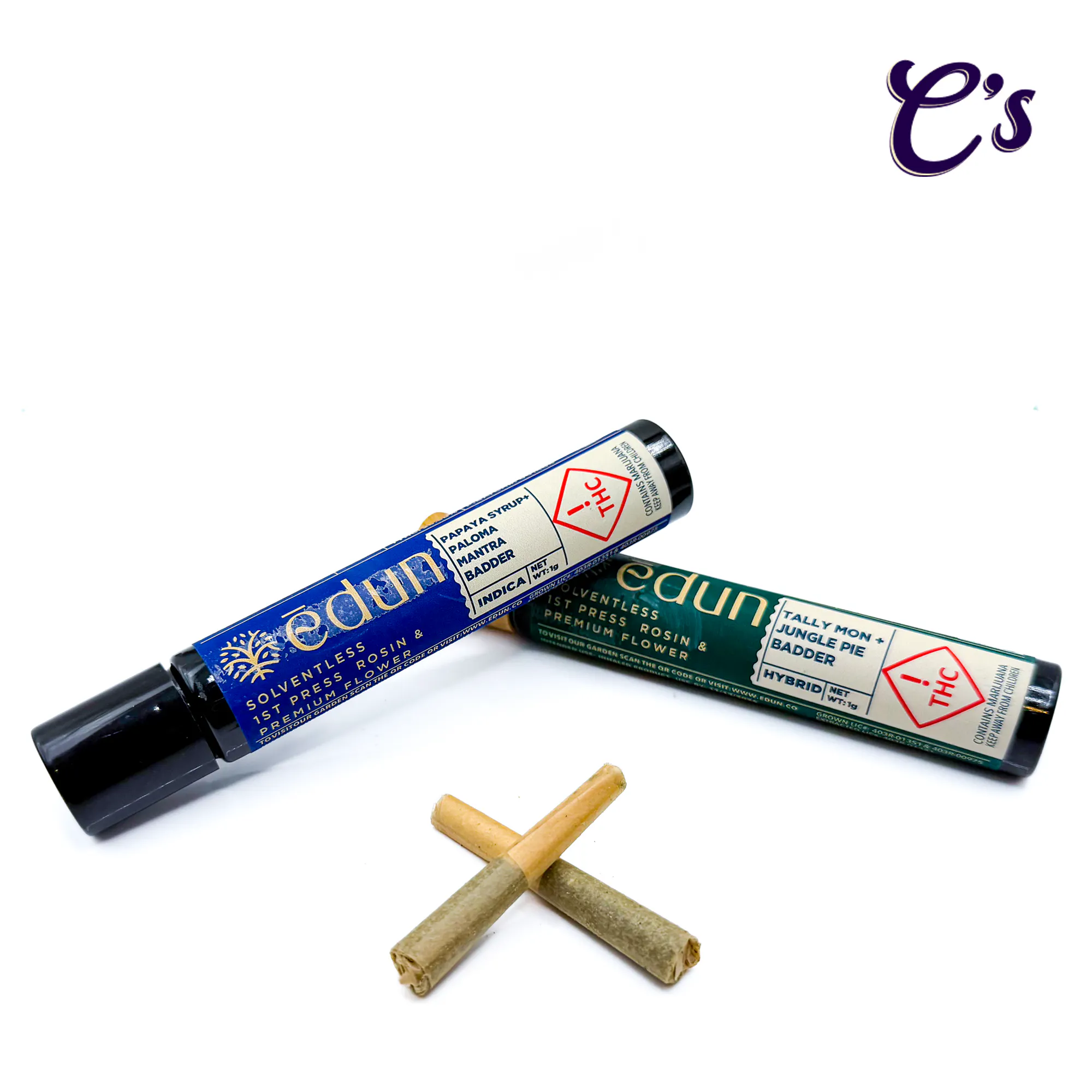 Edun | Infused Rosin Joint (S) Chem Dawg + Strawberry Banana 1g