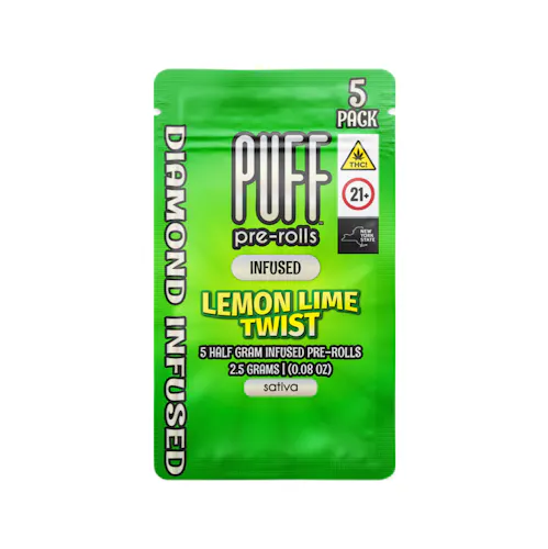 Lemon Lime Twist – Infused Sativa – 5 pack [2.5g]-1
