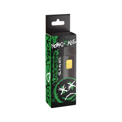 No Bad Days - 1g Live Resin Disposable - Pineapple Express