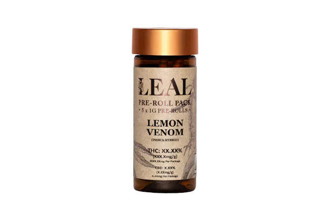 LEAL Lemon Venom | 5g Pre-Roll Multipack