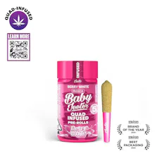 Jeeter - 5-Pack .5g Quad Infused Prerolls - Berry White - PRE_ROLLS by Jeeter at King of Budz