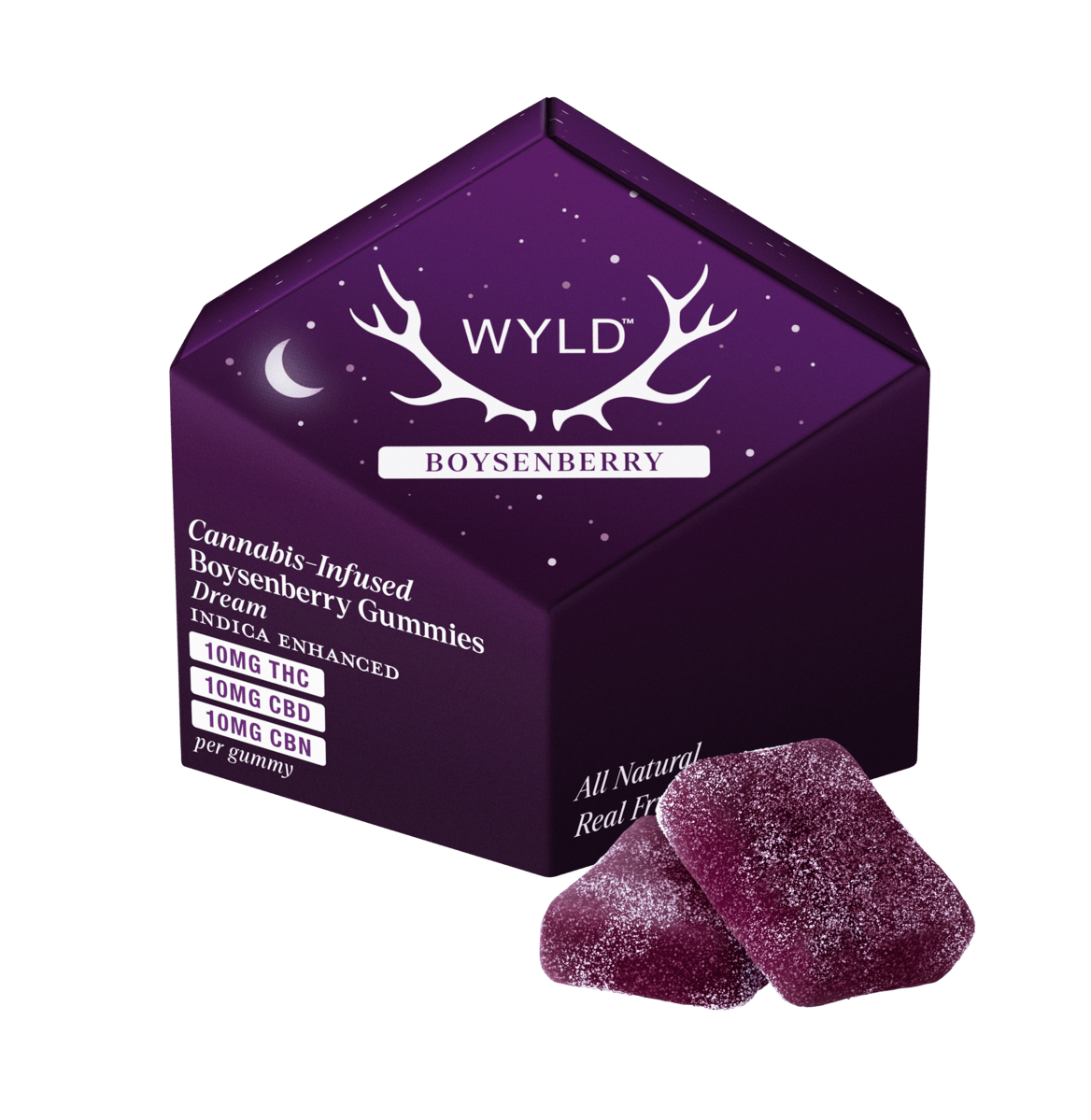 Wyld Boysenberry | 2:1 THC:CBN | Gummies 100mg - Illicit Gardens