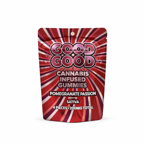 Good Good - 200mg Gummies - Pomegranate Passion