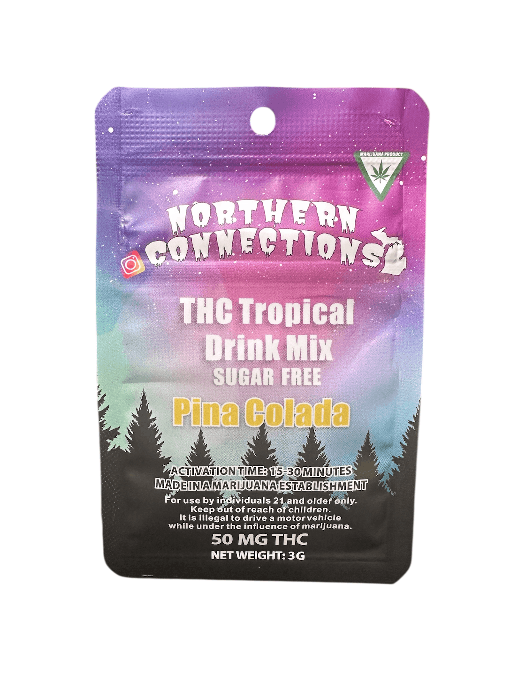 Northern Connections - 50mg Drink Mix - Pina Colada