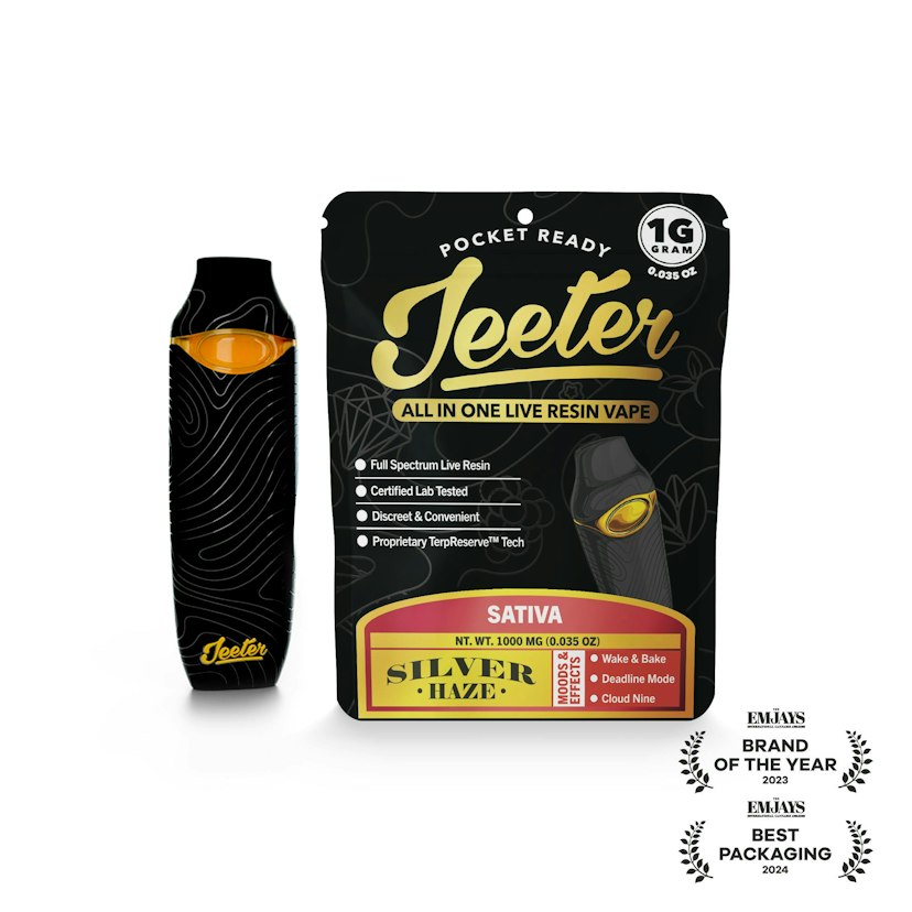 Jeeter 1g Live Resin Disposable OG Kush