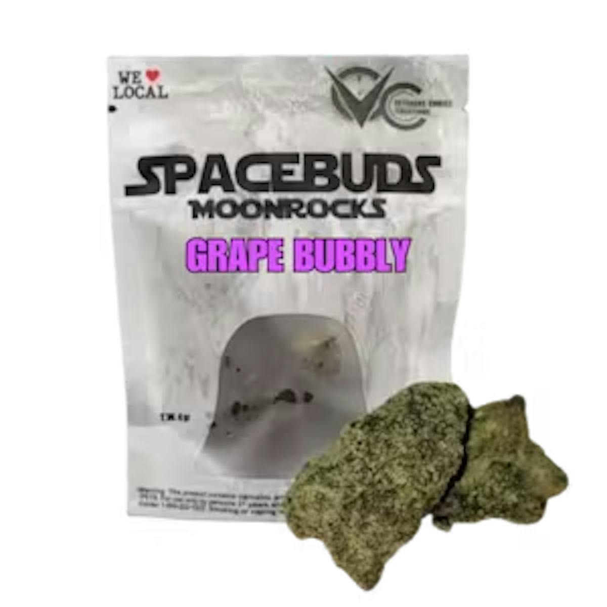 Photo of SpaceBuds | Grape Bubbly Moonrocks | 4g Bag