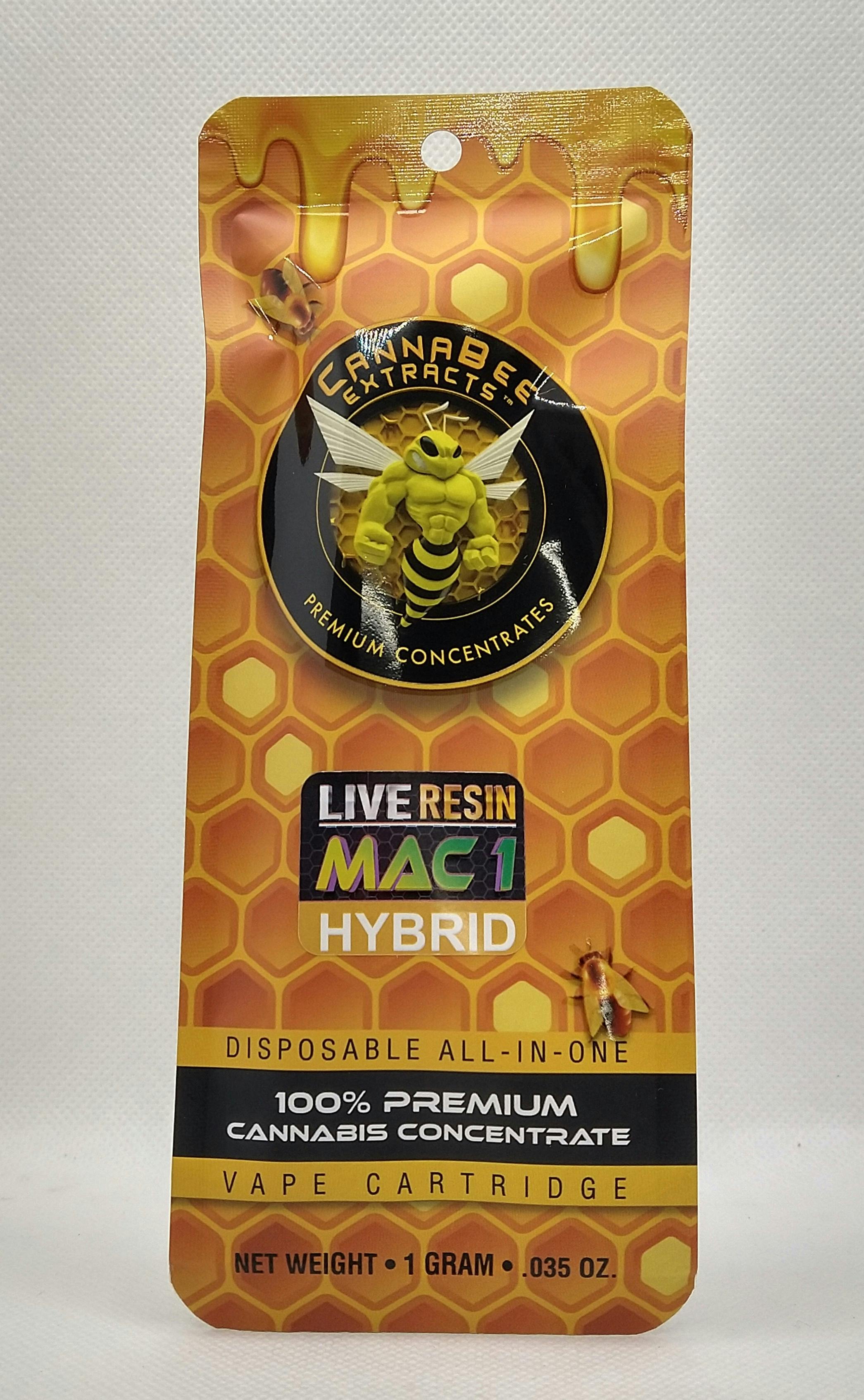 Product: Canna Bee | Mac 1 | Live Resin Disposable Hybrid