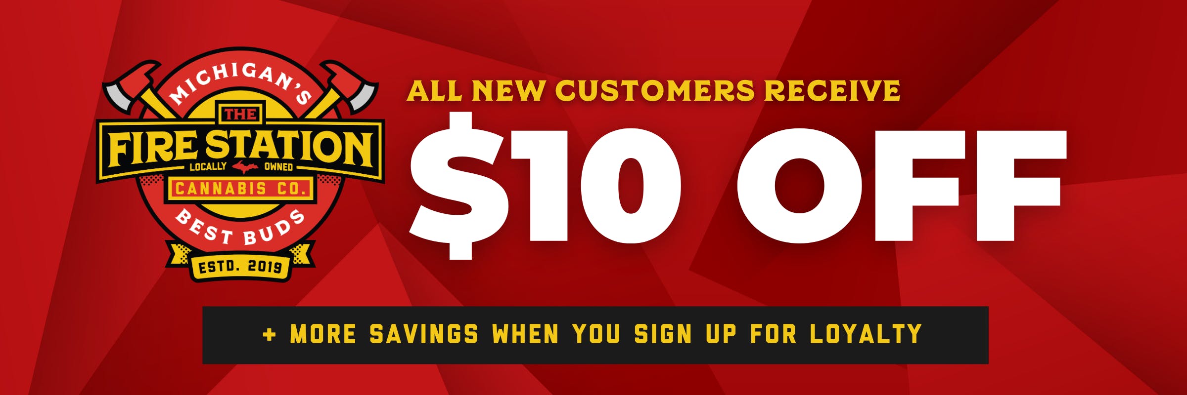 All New Customers Save at The Fire Station