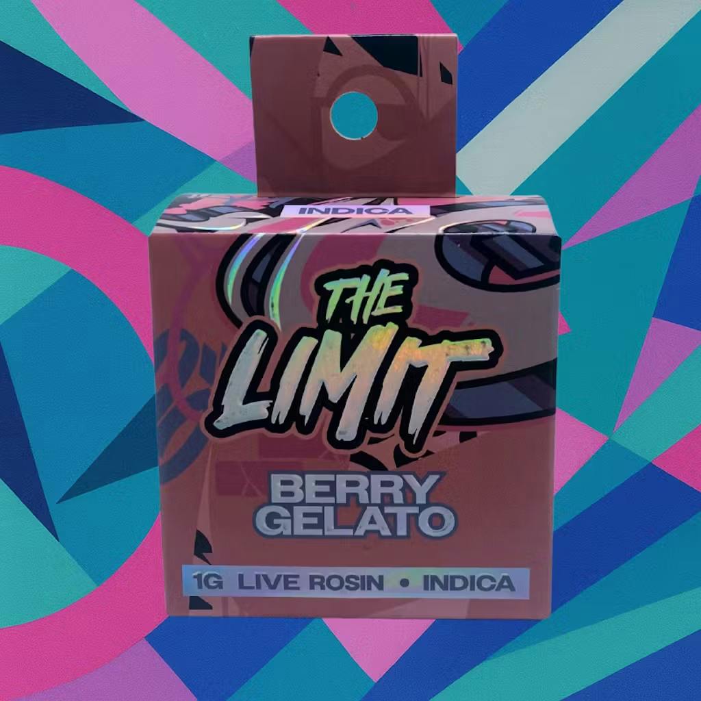 The Limit - 1g Hash Rosin - Berry Gelato