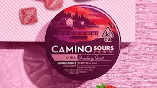 Camino - 200mg Gummies - Sour Strawberry Sunset