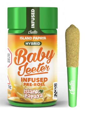 Product Island Papaya Infused Pre Roll 5pk (Hash Oil + Kief + Terpenes)