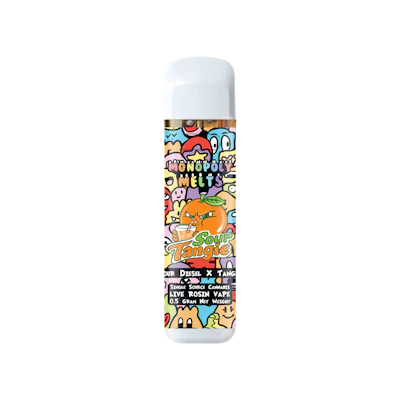 Monopoly Melts - .5g Live Rosin Disposable - Sour Tangie - DISPOSABLES by Monopoly Melts at King of Budz