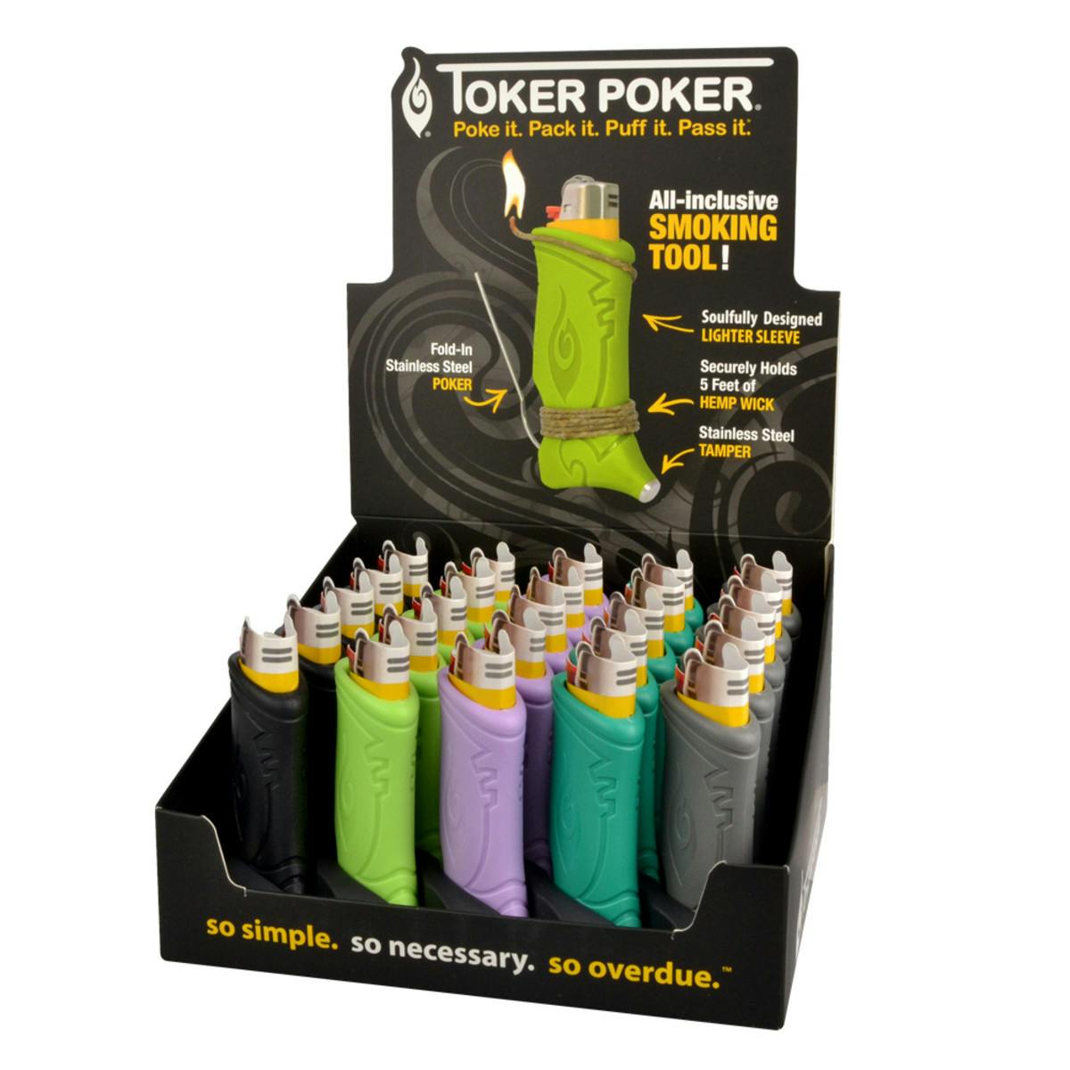 Toker Poker Lighter Sleeve