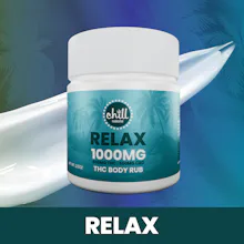 Relax Body Rub I 500mg THC : 500mg CBD