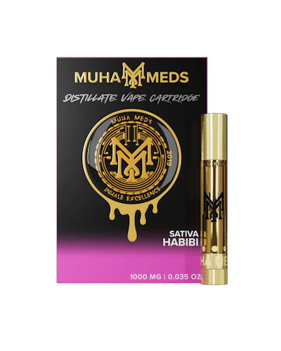 Muha Meds - 1g Cart - Habibi - CARTRIDGES by Muha Meds at King of Budz