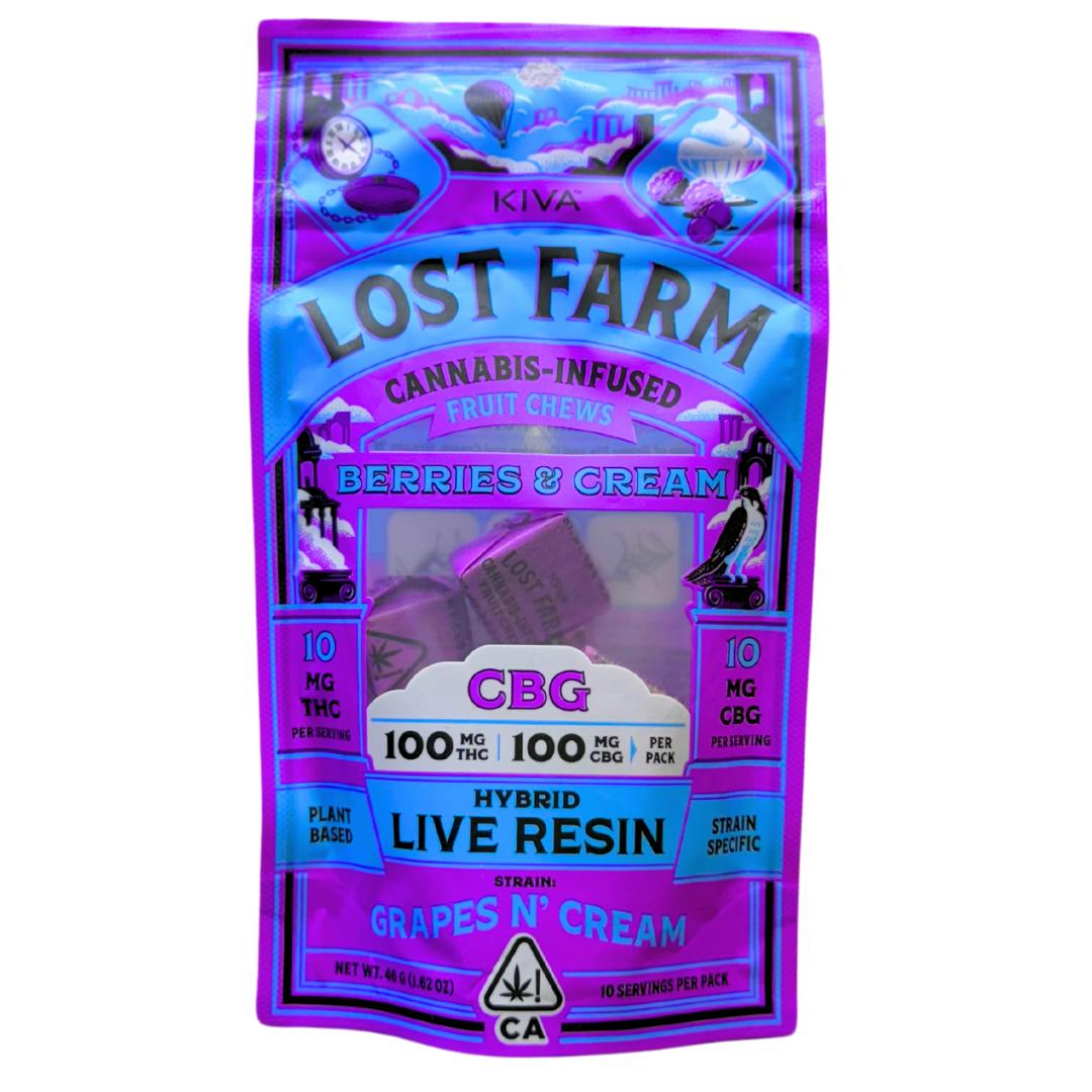 BERRIES & CREAM LIVE RESIN FRUIT CHEWS
