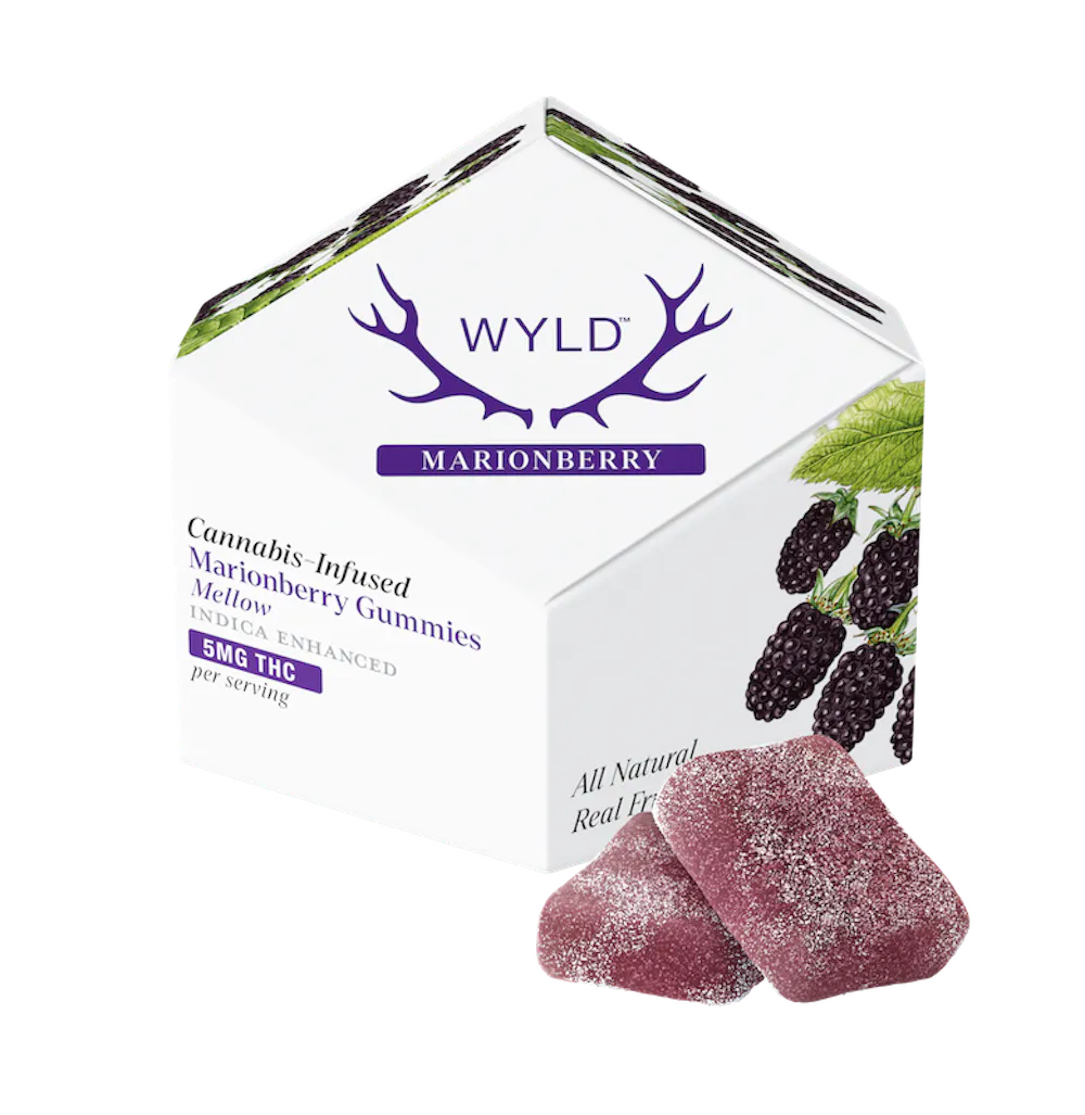 Product WYLD - Marionberry Gummies (100mg 10pk)