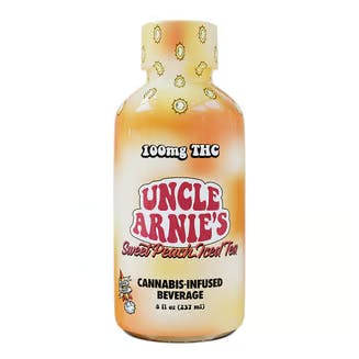 Uncle Arnie's Sweet Peach Iced Tea 12oz 100mg