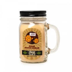 Beamer Candle Co | 12oz Glass Mason Jar Candle - Sugar Cookie Edibles