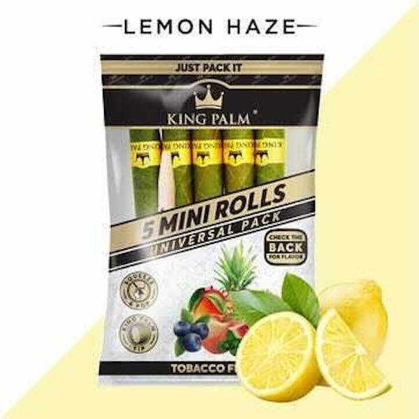 King Palm - Lemon Haze - Mini Blunt Wrap 2pk
