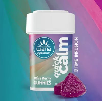 Product Quick Blissberry Gummies 10pk 100mg