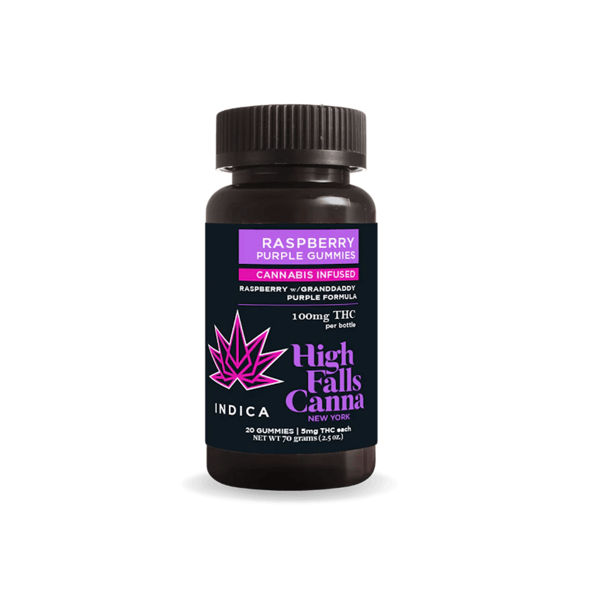 Image of Raspberry “Granddaddy Purple” | 100mg Gummies (5mg/20ct)