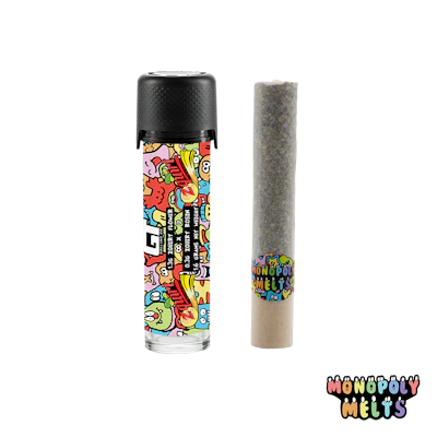 Monopoly Melts - 1.6g Hash Rosin Infused Donut - Zquirt x Zquirt