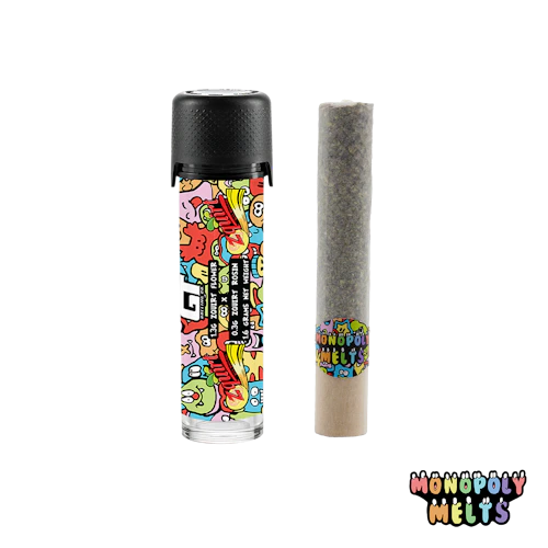 Monopoly Melts - 1.6g Hash Rosin Infused Donut - Zquirt x Zquirt