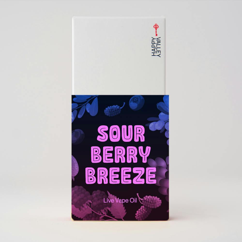 Live Vape Oil Cartridge - Sour Berry Breeze (TAX INCLUDED)