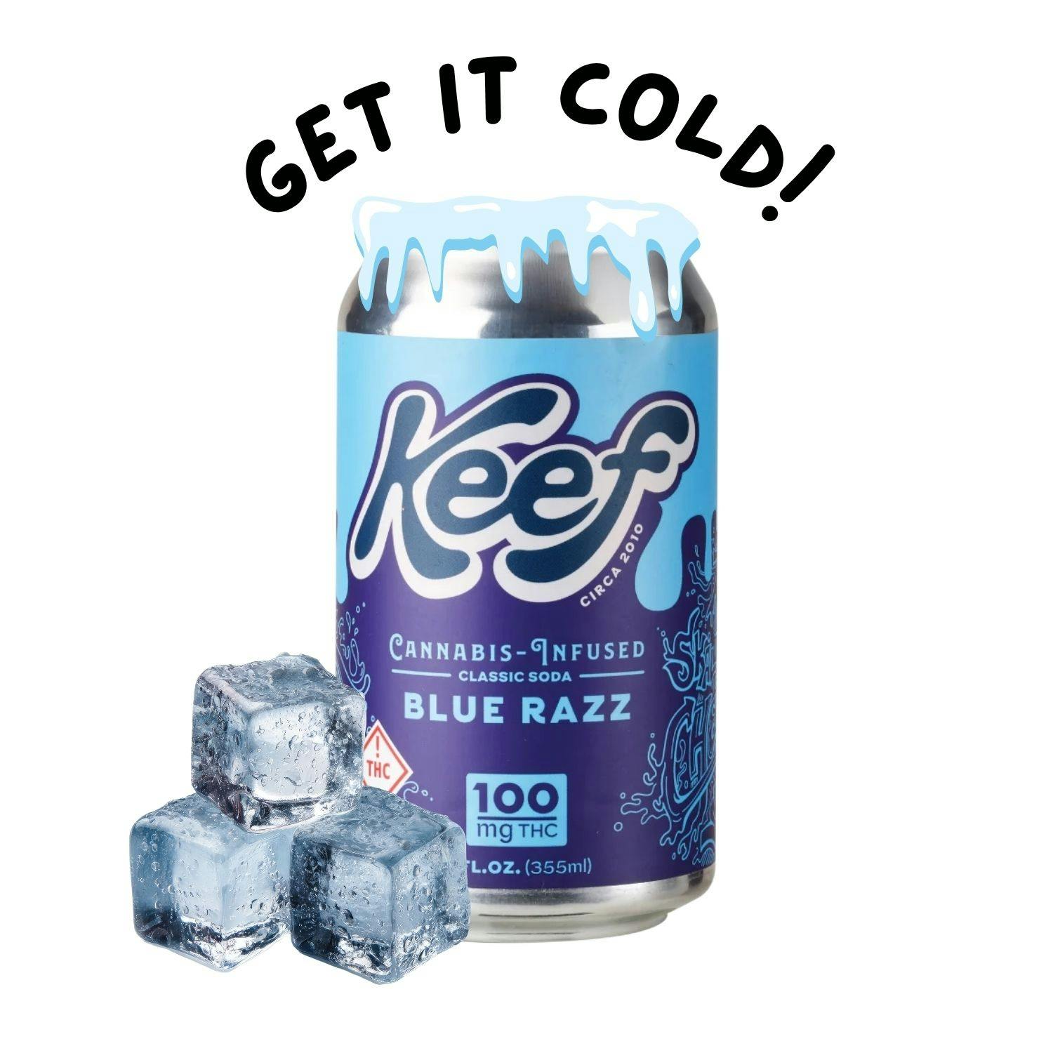 Product Blue Razz Beverage 100mg