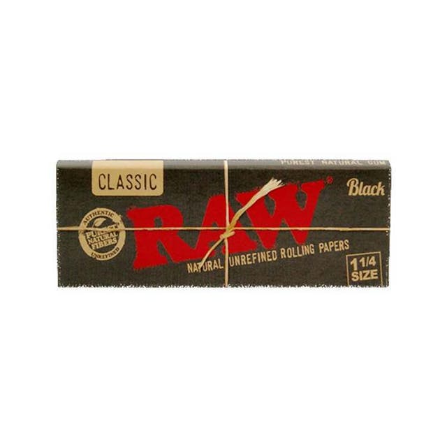 RAW Black is double pressed extra-fine for the thinnest, unbleached rolling paper ever made. This unique artisan paper is produced in Alcoy, Spain when the dry Valencian winds make humidity optimally low