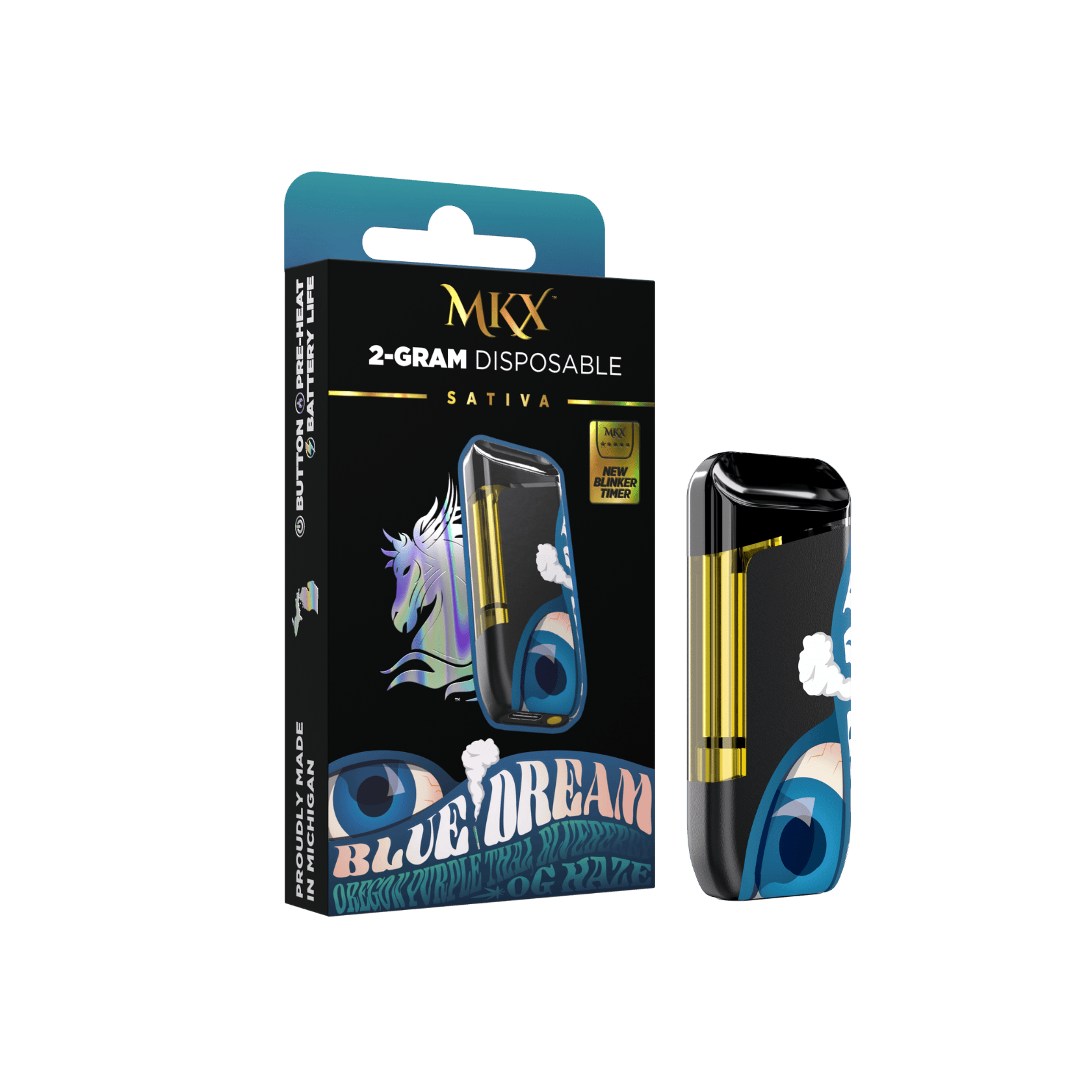 2g MKX Disposable - Blue Dream 2g Disposable - Sativa