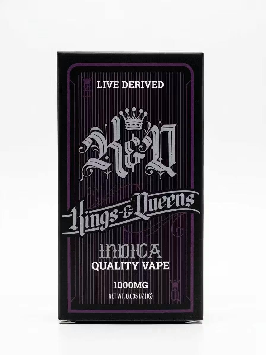 Product Kings & Queens - Bubba Kush - 1g - AIO