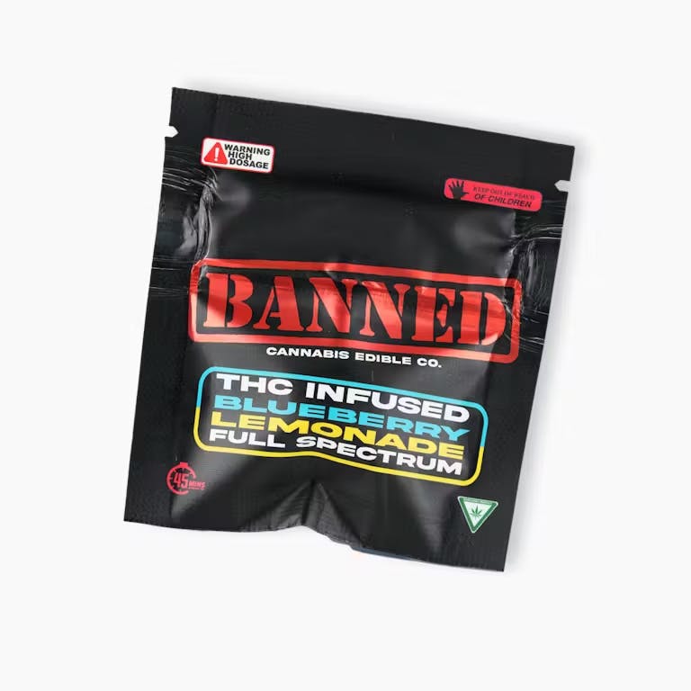 Banned - 200mg Single Gummy - Blueberry Lemonade