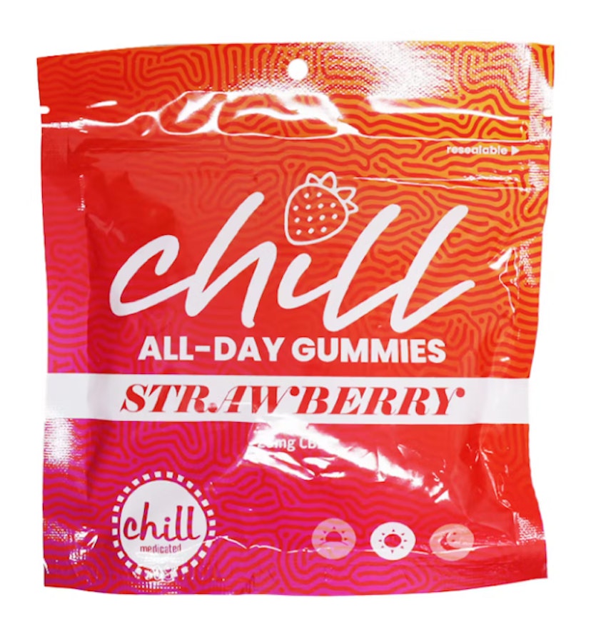 Chill Medicated CBD All Day Gummies | Strawberry