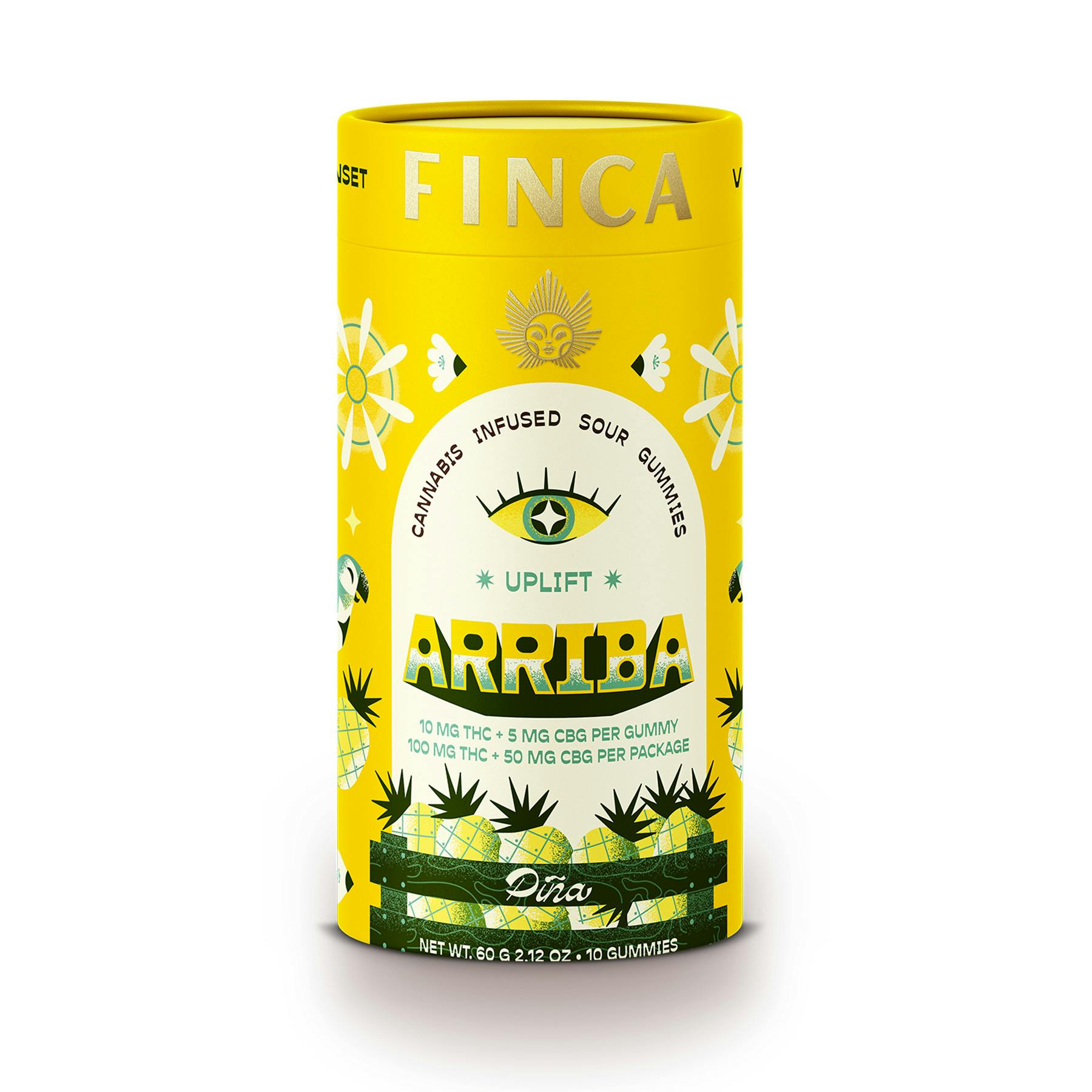 Arriba Piña Uplift Gummies